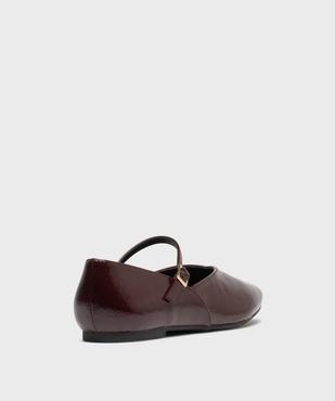 Ballerines vernies avec bride sur le dessus femme - Follow Me vue4 - FOLLOW ME - GEMO