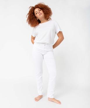 Jean femme coupe Regular taille normale vue2 - GEMO 4G FEMME - GEMO