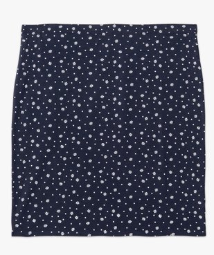 Jupe femme droite imprimée en maille extensible vue4 - GEMO (G TAILLE) - GEMO