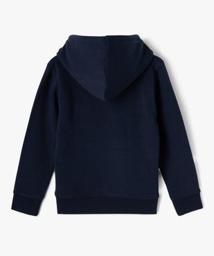 Sweat à capuche esprit streetwear garçon vue3 - GEMO (ENFANT) - GEMO