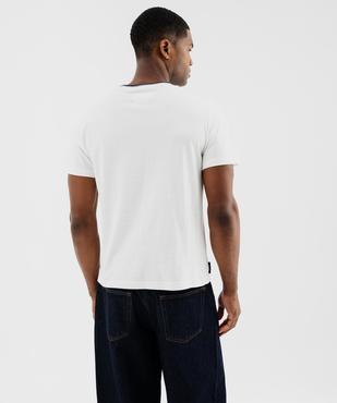Tee-shirt col rond uni homme - Kensington vue4 - KENSINGTON - GEMO