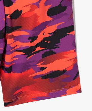 Short de sport fille ajusté en maille extensible vue2 - GEMO (JUNIOR) - GEMO