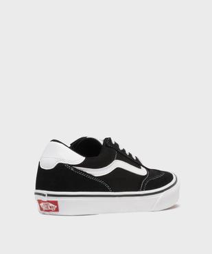 Baskets basses en cuir suédé et textile Brooklyn femme - Vans vue4 - VANS - GEMO