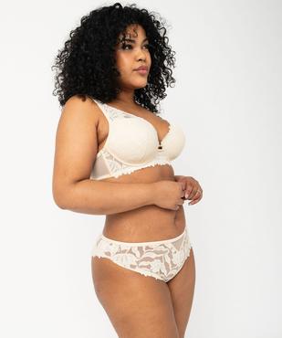 Culotte en dentelle femme grande taille vue3 - GEMO(HOMWR FEM) - GEMO