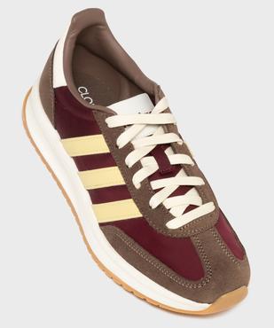 Baskets basses en cuir Run 70s 2.0 femme - Adidas vue5 - ADIDAS - GEMO
