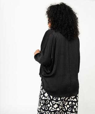 Blouse manches chauve-souris femme grande taille vue3 - GEMO 4G GT - GEMO
