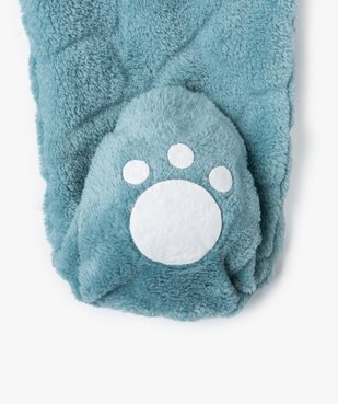 Combinaison pilote chaude et douce à capuche motif dinosaure vue3 - GEMO(BB COUCHE) - GEMO