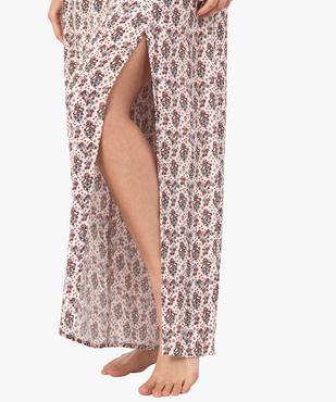 Pantalon de plage femme ouvert sur l’avant vue2 - GEMO 4G FEMME - GEMO