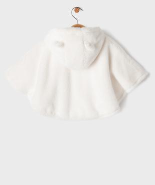 Cape à capuche - adapté au cosy - chaude et douillette bébé vue4 - GEMO(BB COUCHE) - GEMO