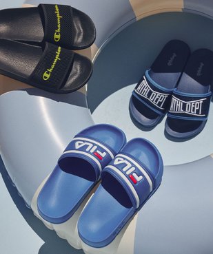 Mules de piscine garçon basiques - FILA vue7 - FILA - GEMO