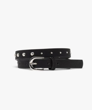 Ceinture fine à clous femme vue1 - GEMO (JUNIOR) - GEMO