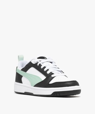 Baskets basses tricolores à lacets femme - Puma vue2 - PUMA - GEMO