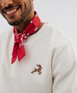 Sweat de Noël en molleton imprimé devant et dos homme vue4 - GEMO (HOMME) - GEMO