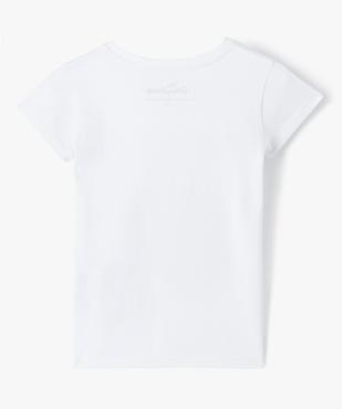 Tee-shirt fille à manches courtes imprimé - Rolling Stones vue3 - ROLLING STONES - GEMO