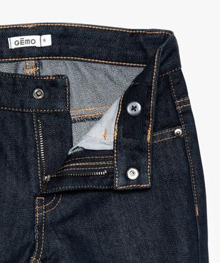Jean garçon regular ultra résistant à taille élastiquée et coutures aux genoux vue4 - GEMO (ENFANT) - GEMO