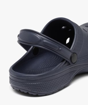 Sabots souples homme dessus uni perforé vue6 - GEMO (PLAGE) - GEMO