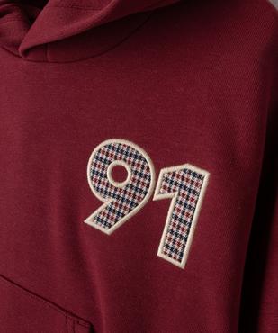 Sweat à capuche avec doublure chaude garçon vue2 - GEMO (ENFANT) - GEMO