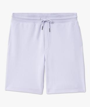 Bermuda en maille avec ceinture ajustable homme vue4 - GEMO (HOMME) - GEMO