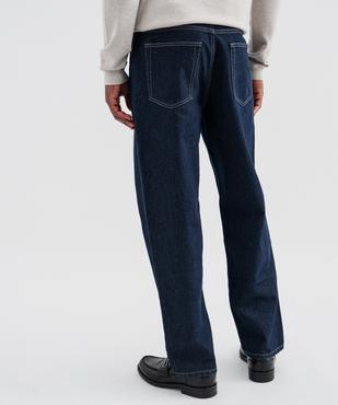 Jean en coton coupe loose homme vue3 - GEMO 4G HOMME - GEMO