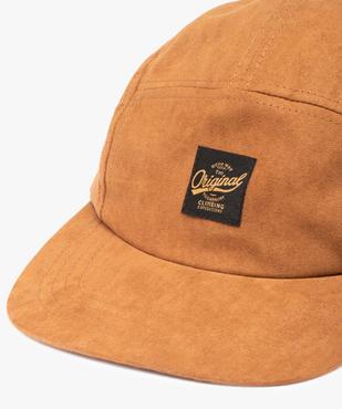 Casquette homme en suédine vue2 - GEMO (ACCESS) - GEMO