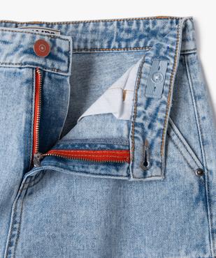 Bermuda en jean coupe cargo garçon - Camps United vue3 - CAMPS - GEMO