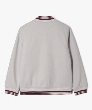 Blouson matelassé avec finitions bord-côte garçon - Camps United vue6 - CAMPS - GEMO