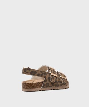 Sandales 2 brides à motif léopard fille - Lovely Wings vue4 - LOVELY WINGS - GEMO