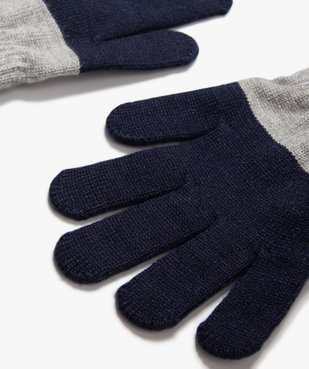 Gants garçon bicolores  vue2 - GEMO (ENFANT) - GEMO