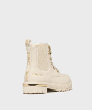 Boots avec élastique et semelle crantée fille - Chipie vue4 - CHIPIE - GEMO