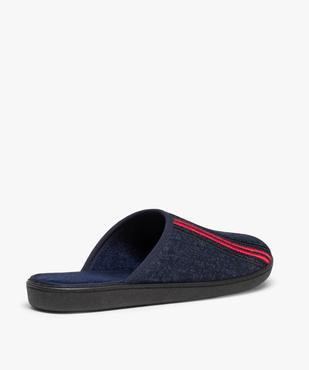 Chaussons homme confort mules en denim vue4 - GEMO(HOMWR HOM) - GEMO
