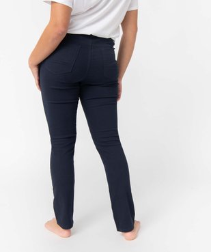 Pantalon coupe Regular taille normale femme vue3 - GEMO 4G FEMME - GEMO