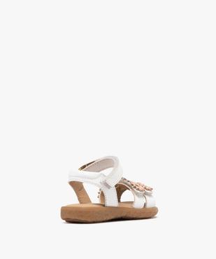 Sandales en cuir à brides ajustables bébé fille - NA! vue4 - NA! GEMO FOR GOOD - GEMO