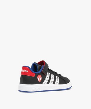 Tennis à scratch GrandCourt Spider garçon - Adidas x Marvel vue4 - ADIDAS - GEMO