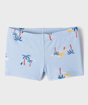 Shorty de bain imprimé garçon vue1 - GEMO 4G GARCON - GEMO