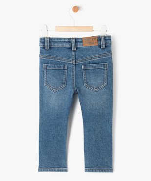Jean coupe slim bébé garçon vue6 - GEMO 4G BEBE - GEMO