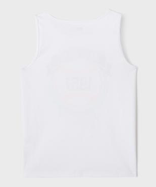 Débardeur oversize en coton imprimé fille vue3 - GEMO 4G FILLE - GEMO