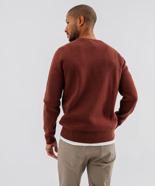 Pull en coton homme vue1 - GEMO (HOMME) - GEMO