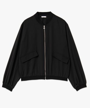 Chemise zippée façon blouson femme vue4 - GEMO(FEMME PAP) - GEMO