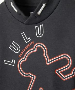 Sweat col montant avec doublure chaude bébé garçon - LuluCastagnette vue2 - LULUCASTAGNETTE - GEMO