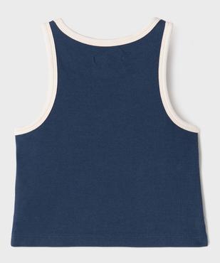 Débardeur en maille côtelée fille vue4 - GEMO (ENFANT) - GEMO