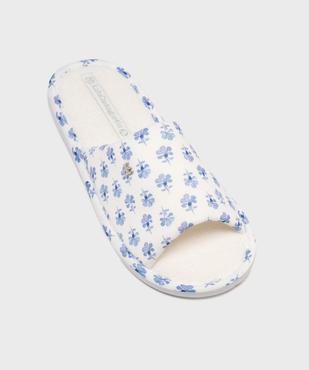 Mules ouvertes à motifs fleuris femme - LuluCastagnette vue5 - LULUCASTAGNETTE - GEMO