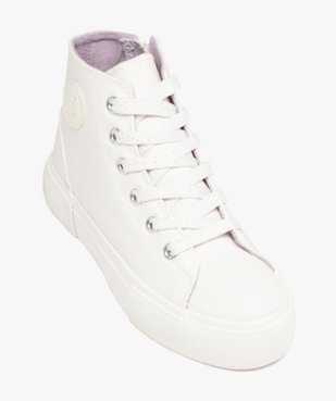 Baskets fille montantes en toile brillante – Camps United vue5 - CAMPS UNITED - GEMO