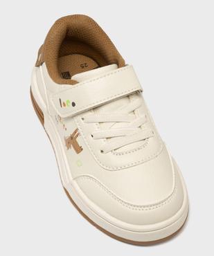 Baskets à scratch look urbain motif dinosaure garçon - 5 Miles vue5 - 5 MILES - GEMO