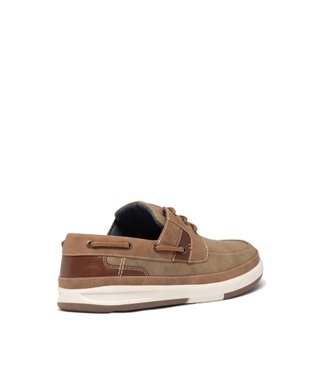 Chaussures bateau à lacets vue4 - URBAN STEPS - GEMO