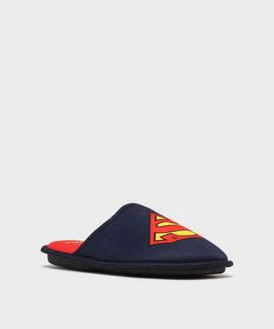 Chaussons mules imprimés homme - Superman vue2 - SUPERMAN - GEMO