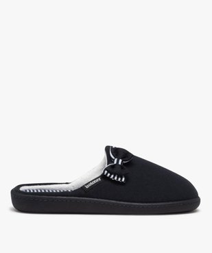 Chaussons femme mules rembourrées en jersey - Isotoner vue1 - ISOTONER - GEMO