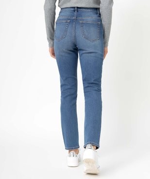 Jean femme coupe Slim taille haute – Longueur L26 vue3 - GEMO 4G FEMME - GEMO