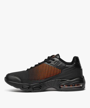 Baskets running en mesh renforcé avec semelle à bulle d'air homme  vue4 - 5 MILES - GEMO