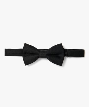 Nœud papillon uni et ajustable homme vue1 - GEMO 4G HOMME - GEMO