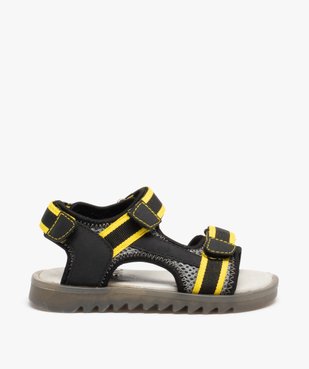 Sandales sport garçon à brides scratch et semelle crantée vue1 - GEMO 4G GARCON - GEMO
